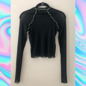 Urban outfitters mesh long sleeve 🦋